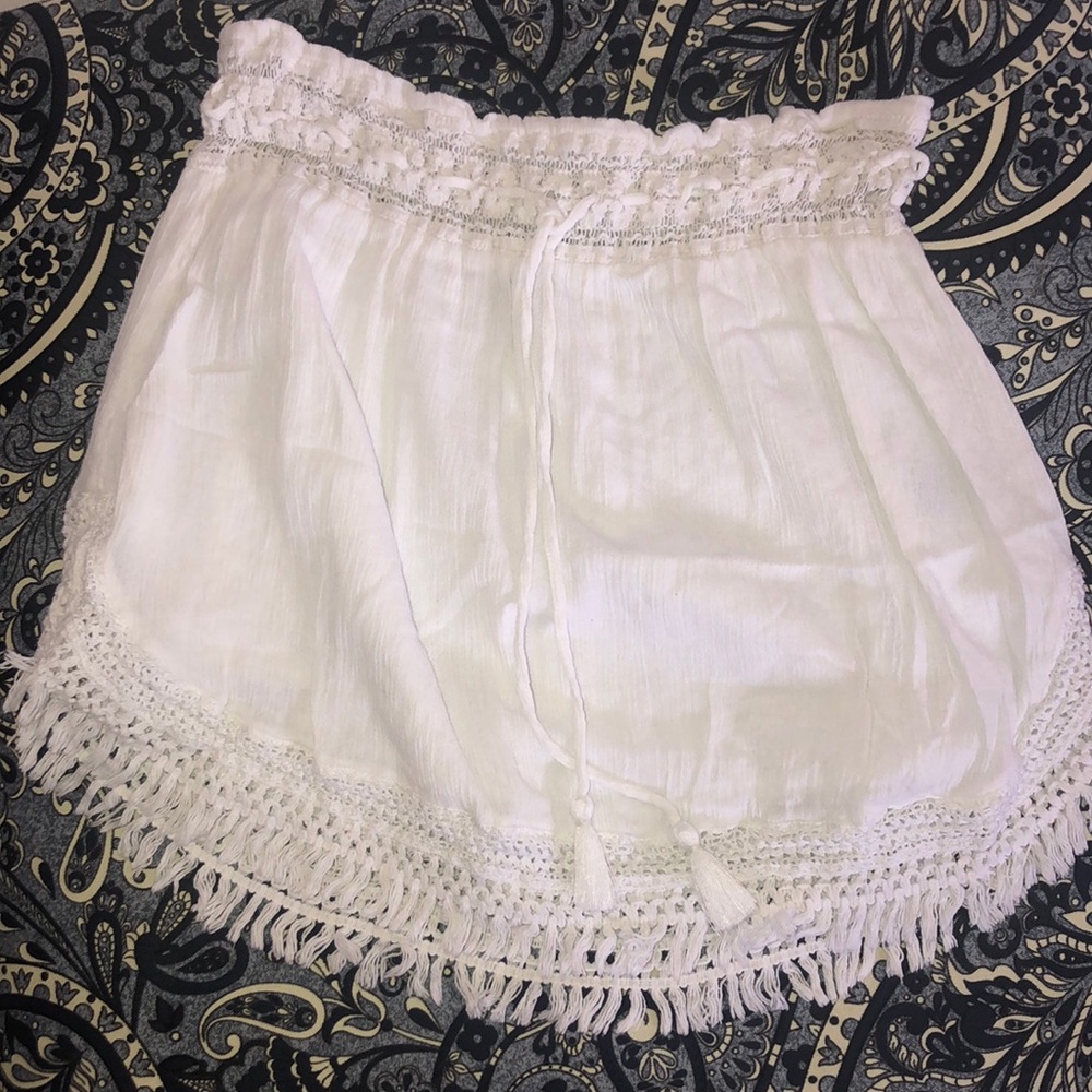 Aerie White summer skirt